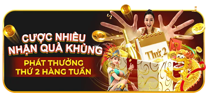 Ưu đãi nạp tiền mỗi tuần